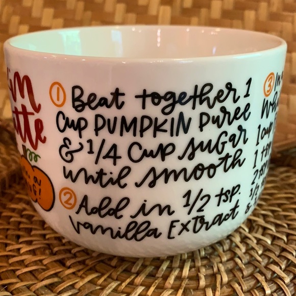 Pfaltzgraff Pumpkin Spice Latte Cake recipe mug - Picture 2 of 10